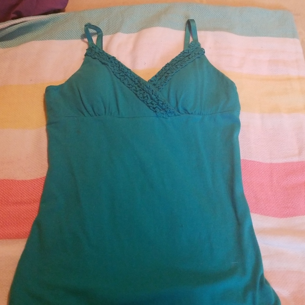Mkm designs green tank top